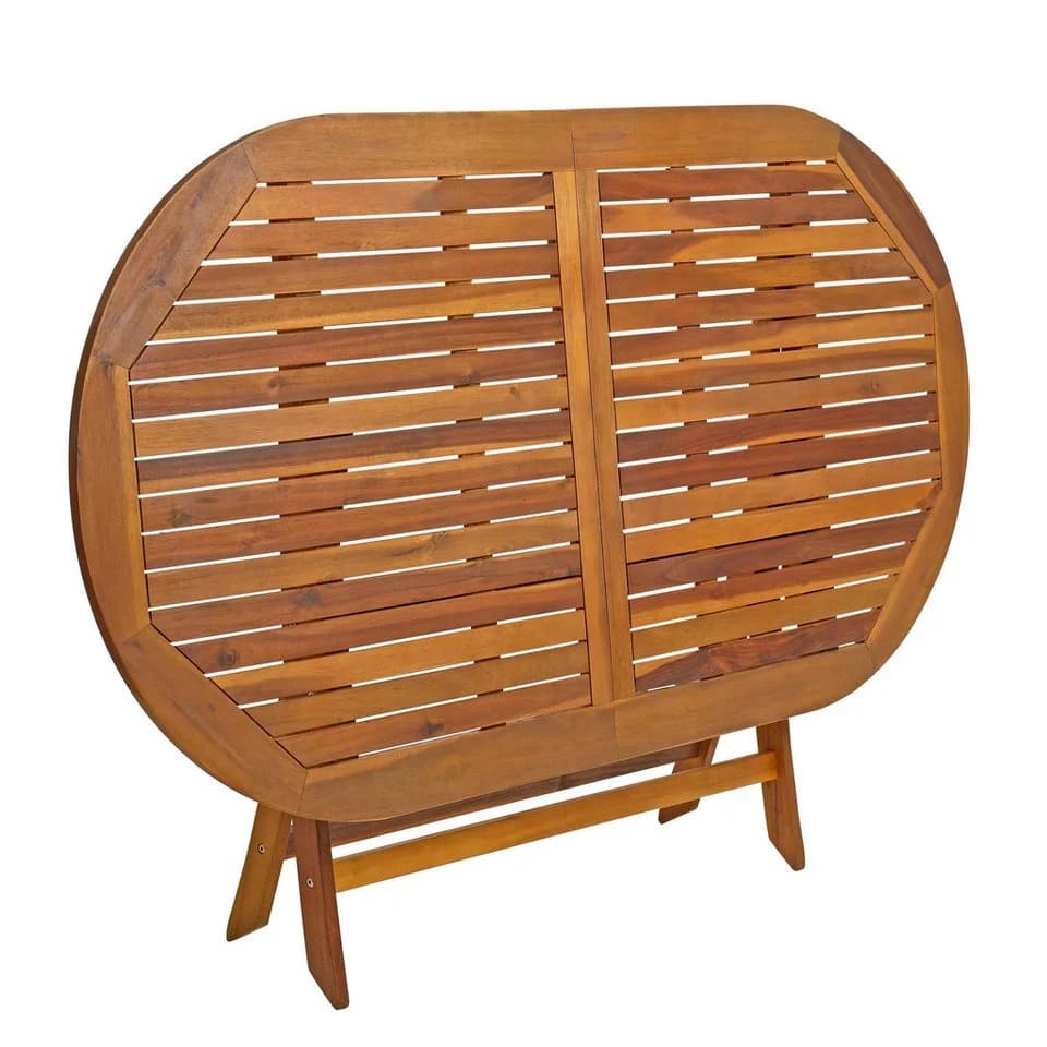 ESTEXO Gartentisch Oval Klappbar Akazienholz - Bild 3