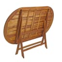 ESTEXO Gartentisch Oval Klappbar Akazienholz Bild 4