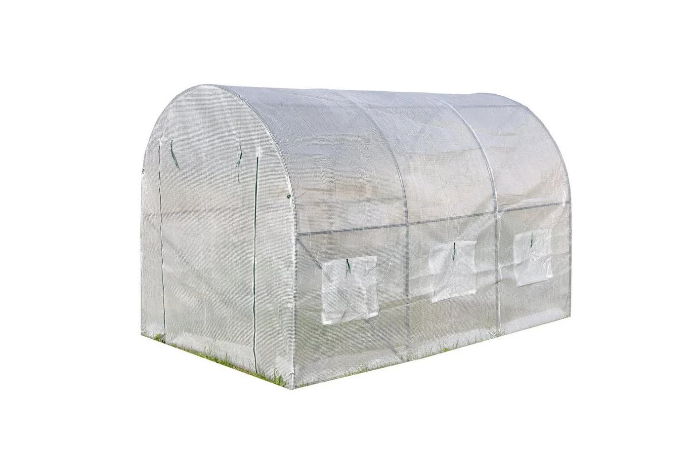 ESTEXO Foliengewächshaus 3x2x2m Bogendach mit Tür und Fenstern - Bild 2