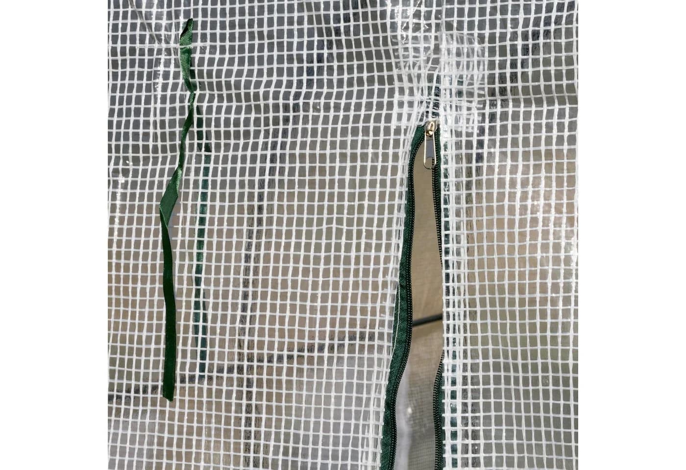 ESTEXO Foliengewächshaus 3x2x2m Bogendach mit Tür und Fenstern - Bild 3