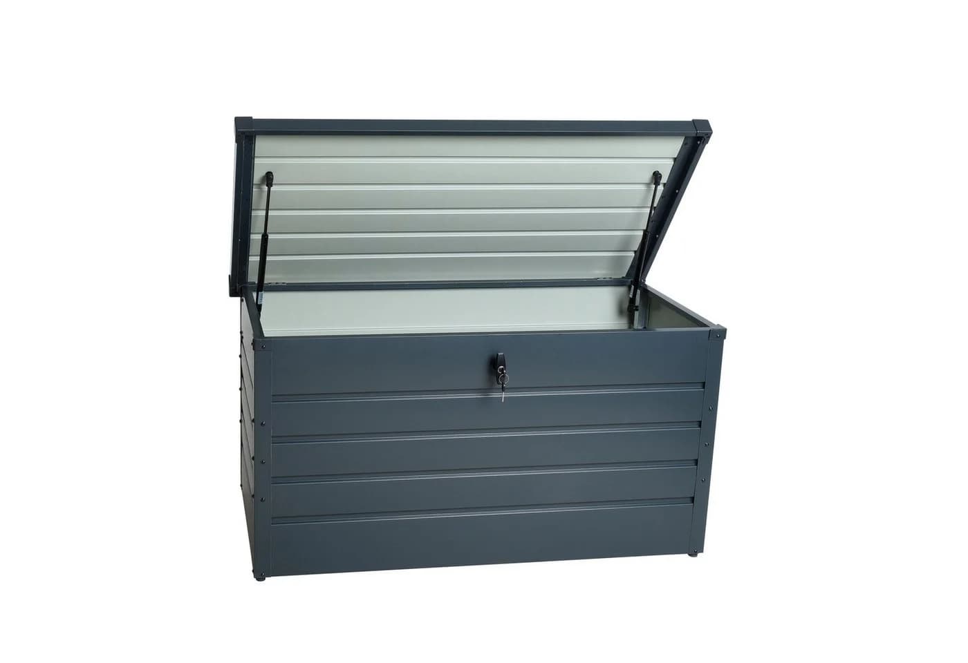 ESTEXO Metall Gartentruhe Anthrazit 350 l abschließbar - Bild 4