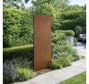 ESTEXO Sichtschutzelement Rost Metall Gartenzaun 150x50cm Bild 2