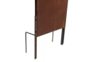 ESTEXO Sichtschutzelement Rost Metall Gartenzaun 150x50cm Bild 3