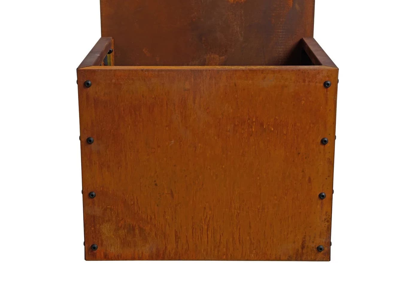 ESTEXO Sichtschutzelement Rost Metall Gartenzaun mit Hochbeet - Bild 4