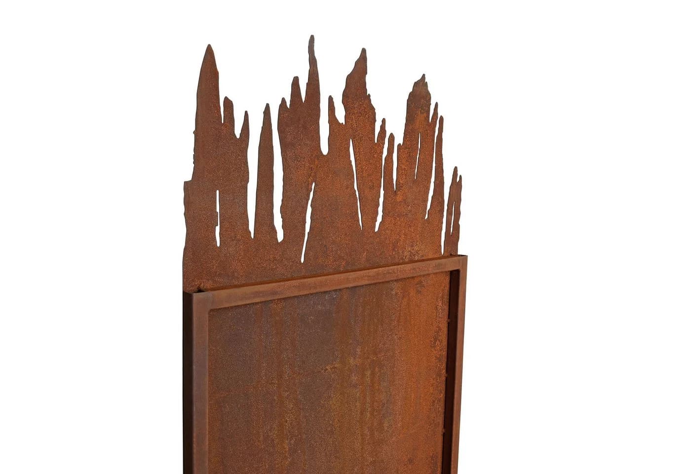 ESTEXO Sichtschutzelement Metall Gartenzaun Sichtschutzwand Edel-Rost - Bild 5