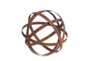 ESTEXO Dekokugel Gartenkugel Edelrost Stahl 30 cm Bild 1