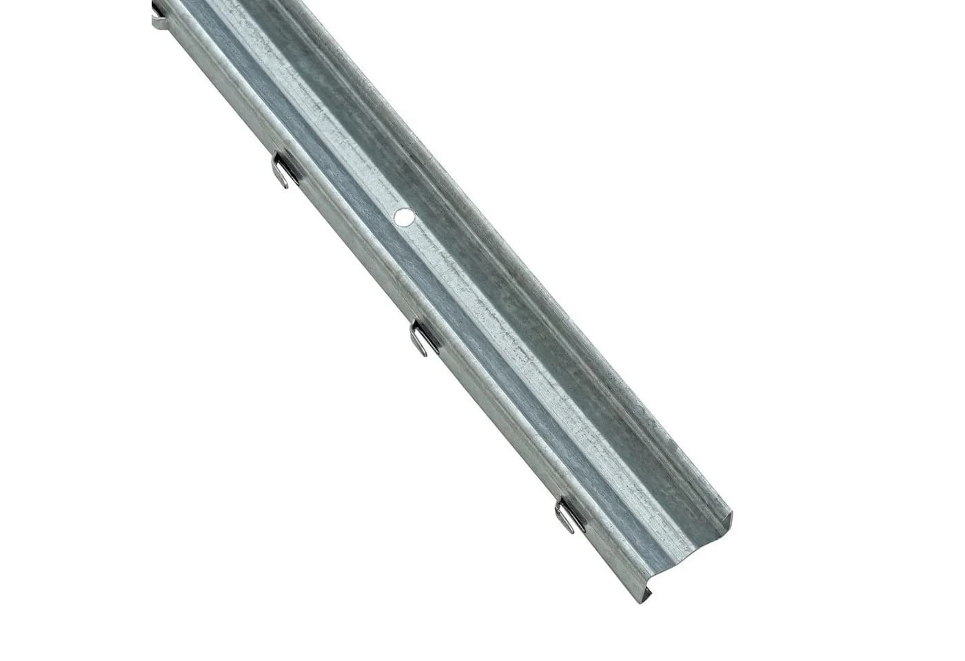 ESTEXO Zaunpfosten Z-Profil 1,95 m verzinkt 10er Pack