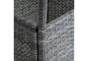 ESTEXO Gartentisch Polyrattan Beistelltisch 57 cm Anthrazit Bild 4