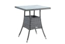 ESTEXO Gartentisch Polyrattan Beistelltisch 57 cm Anthrazit Bild 5