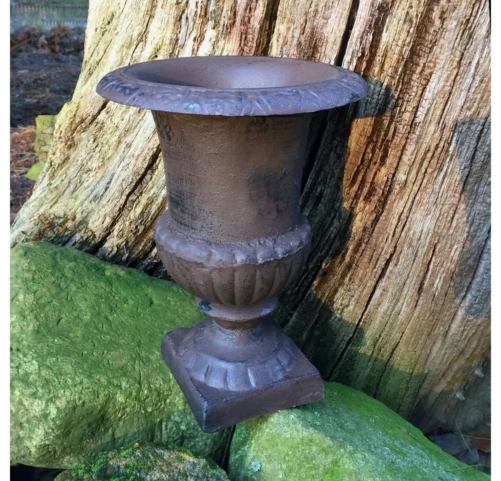 Antikas Blumenamphore Französischer Stil Gusseisen - Bild 2