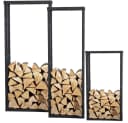 Mucola Kaminholzregal Kaminholzständer Brennholzregal Kaminholzablage Holzregal Bild 1