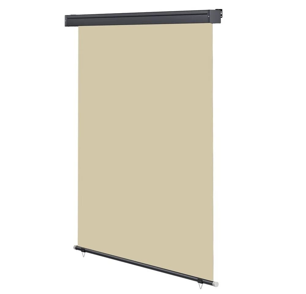 Mucola Senkrechtmarkise Beige/Grau Anthrazit Sonnenschutz Balkon - Bild 2