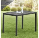 Mucola Aluminium Gartentisch Outdoor Anthrazit Wetterfest Bild 2