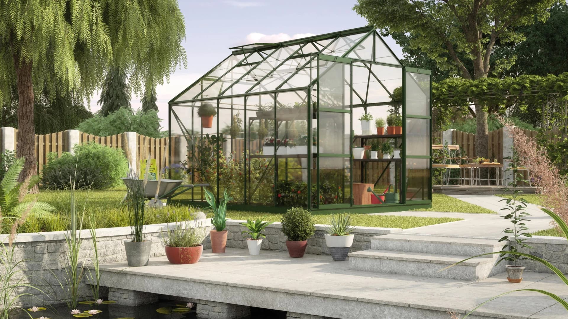 Vitavia Gewächshaus Uranus 8300 Grün