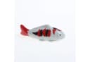 MARELIDA Dekofigur schwimmender Fisch Teichdeko Koi Porzellan Bild 2