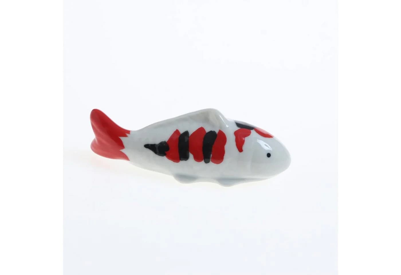 MARELIDA Dekofigur schwimmender Fisch Teichdeko Koi Porzellan - Bild 2
