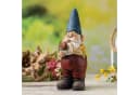 MARELIDA Gartenzwerg HANS mit Schnecke Dekofigur Polyresin Bunt Bild 3