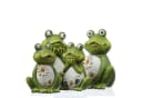 MARELIDA Gartenfigur Frosch Rosie Grün Dekofigur 16cm Bild 4