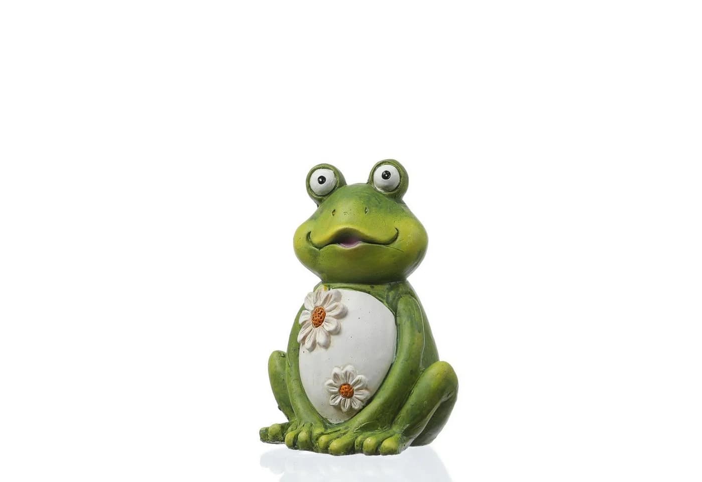 MARELIDA Gartenfigur Frosch Freddi Dekofigur grün - Bild 2