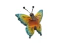 MARELIDA Schmetterling Dekofigur Blumentopfhänger Bunt Polyresin Bild 3