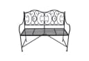 HTI-Line Gartenbank Curly 2-Sitzer mit Zierornamenten Bild 2