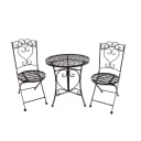 HTI-Line Tischgruppe Curly - Gartenmöbel Set mit Zierornamenten Bild 1