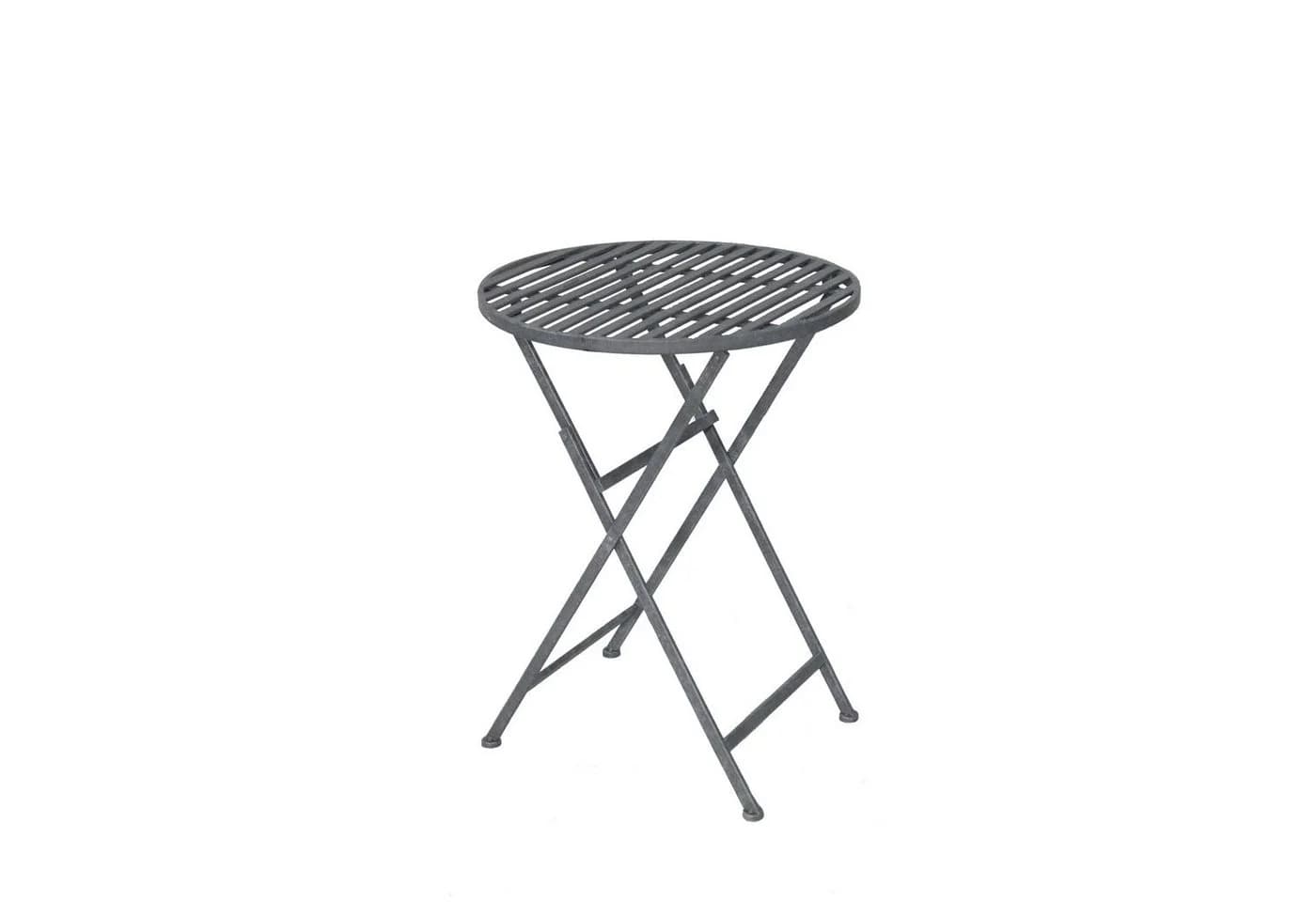 HTI-Line Gartentisch rund Valentine Garden Metall Nostalgie Ø 60 cm - Bild 5