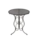 HTI-Line Gartentisch Lani Braun Metalltisch Nostalgisch Ø 60 cm Bild 1