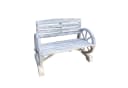 HTI-Line Gartenbank Sommerset - Wagenrad-Design Bild 3