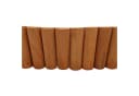 HTI-Line Beetumrandung Heidi halbrund Braun Holz Bild 1
