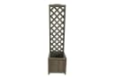 HTI-Line Blumenkasten Heidi Small mit Rankgitter Fichtenholz Bild 2