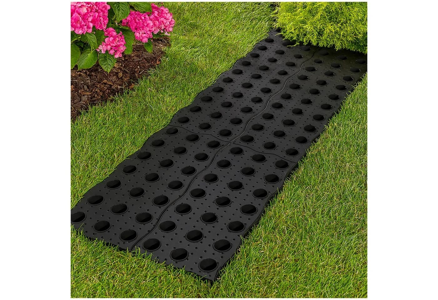 HTI-Living Trittsteine Gehwegplatten Set aus Kunststoff 4-teilig - Bild 2