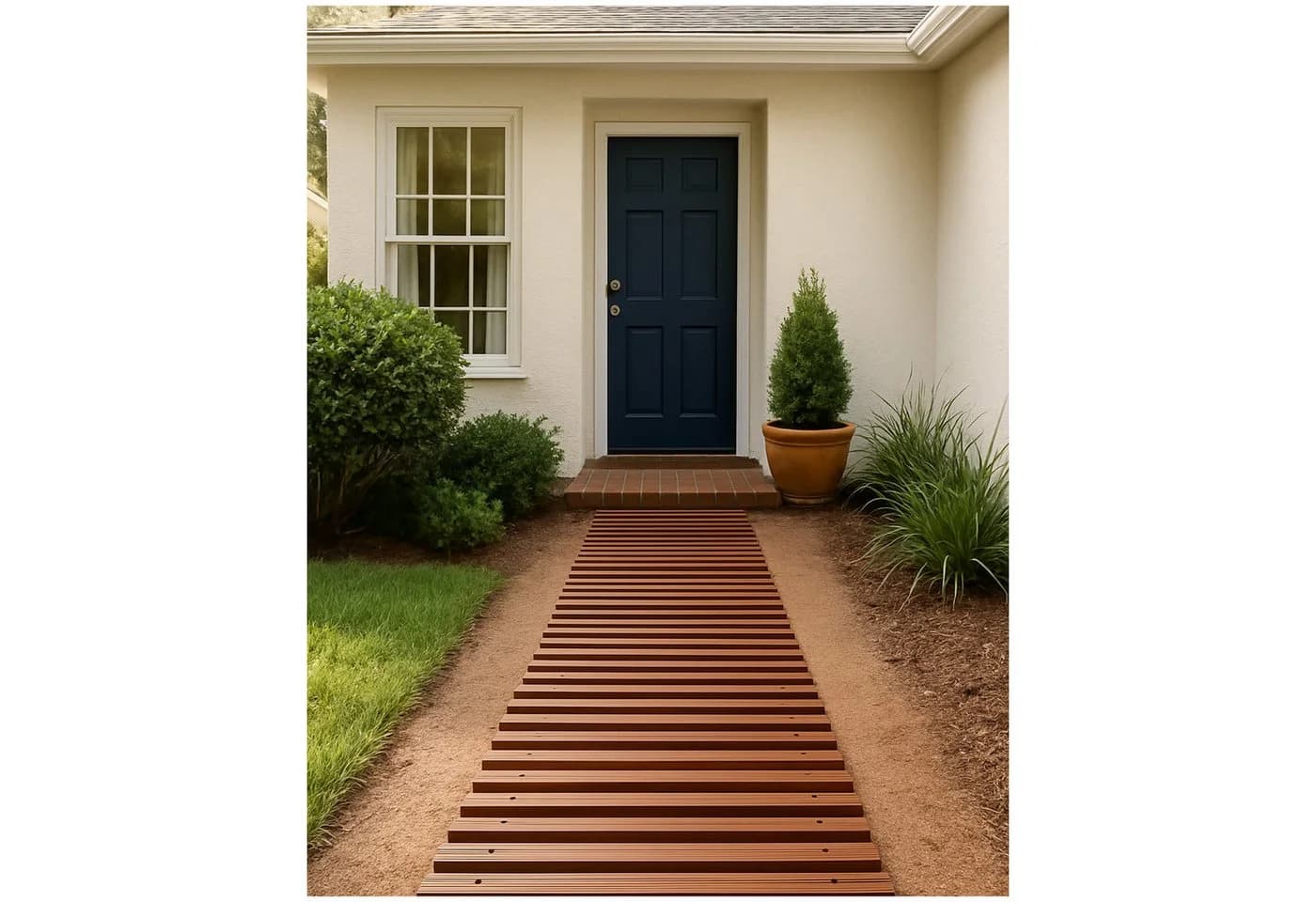 HTI-Living Rollweg Nessa 16-teilig Kunststoff Gartenweg