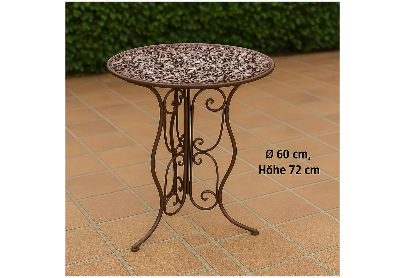 HTI-Living Gartentisch Lani Antik Metall Romantisch - Bild 3