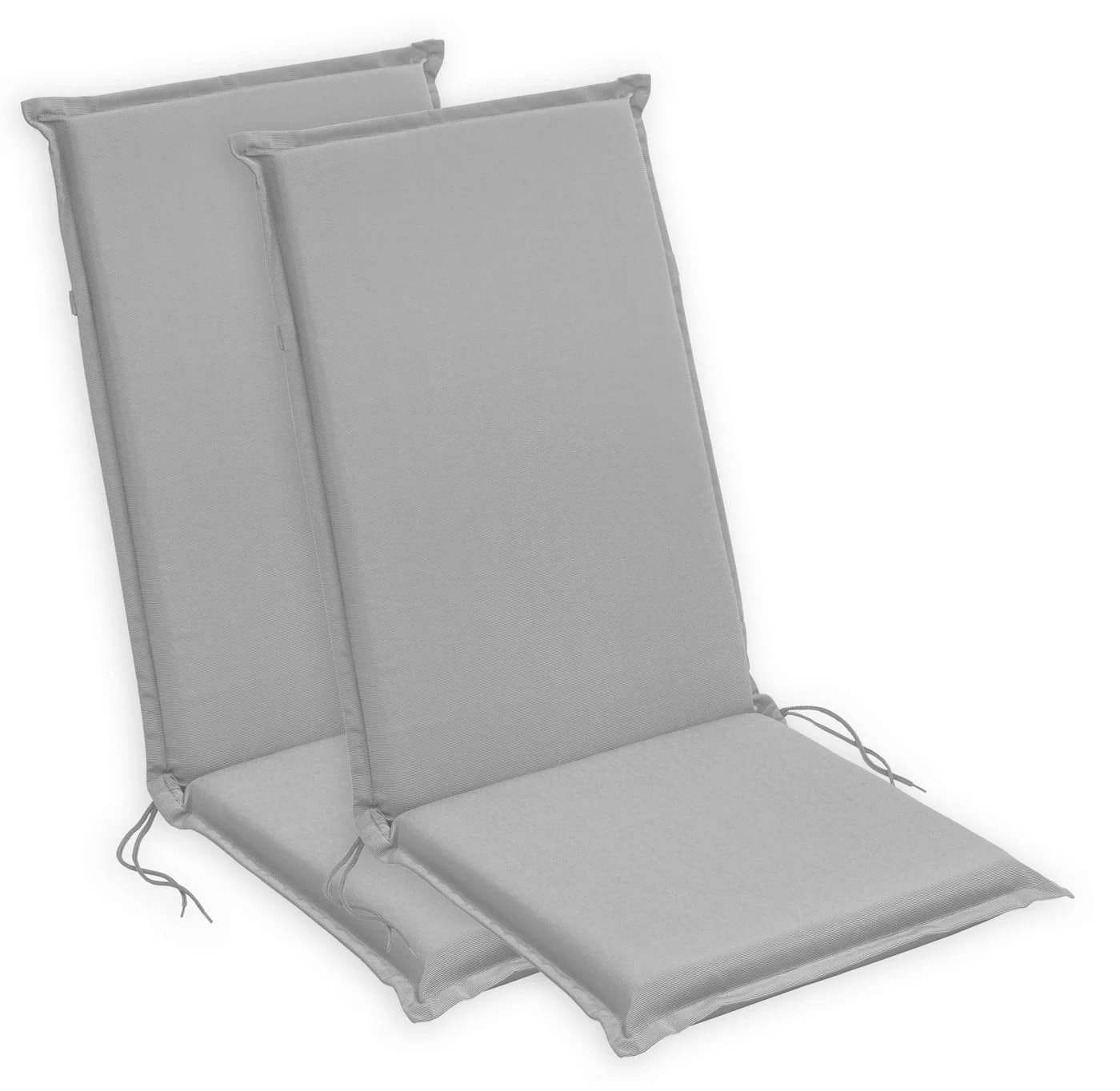 sleepling Hochlehnerauflage 2er-Set Silber Polyester - Bild 2