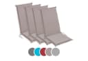 sleepling Hochlehnerauflage Taupe 2er-Set Polyester Bild 2