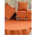 matches21 HOME & HOBBY Tischdecke Outdoor Rosa Quadratisch Bild 3