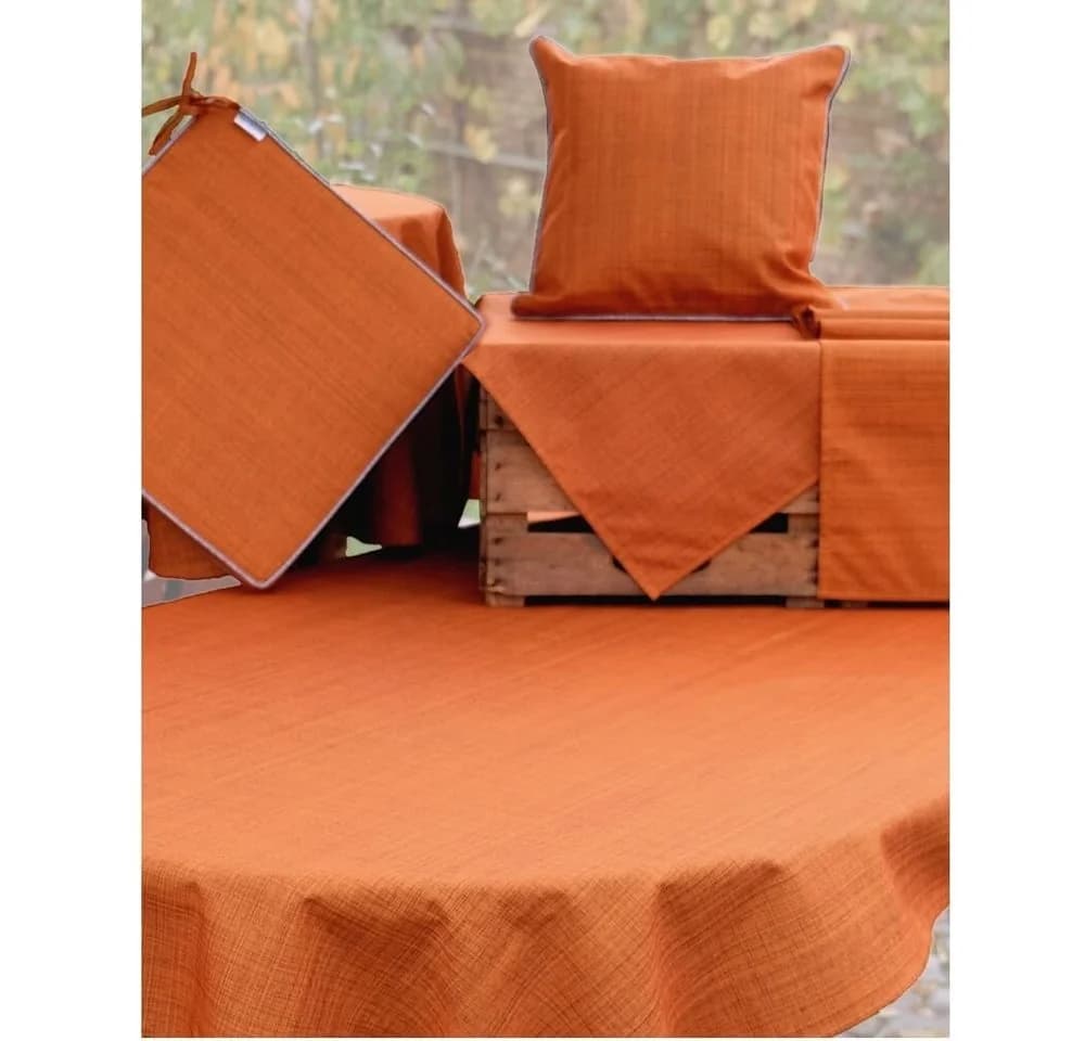 matches21 HOME & HOBBY Tischdecke Outdoor Rosa Quadratisch - Bild 3