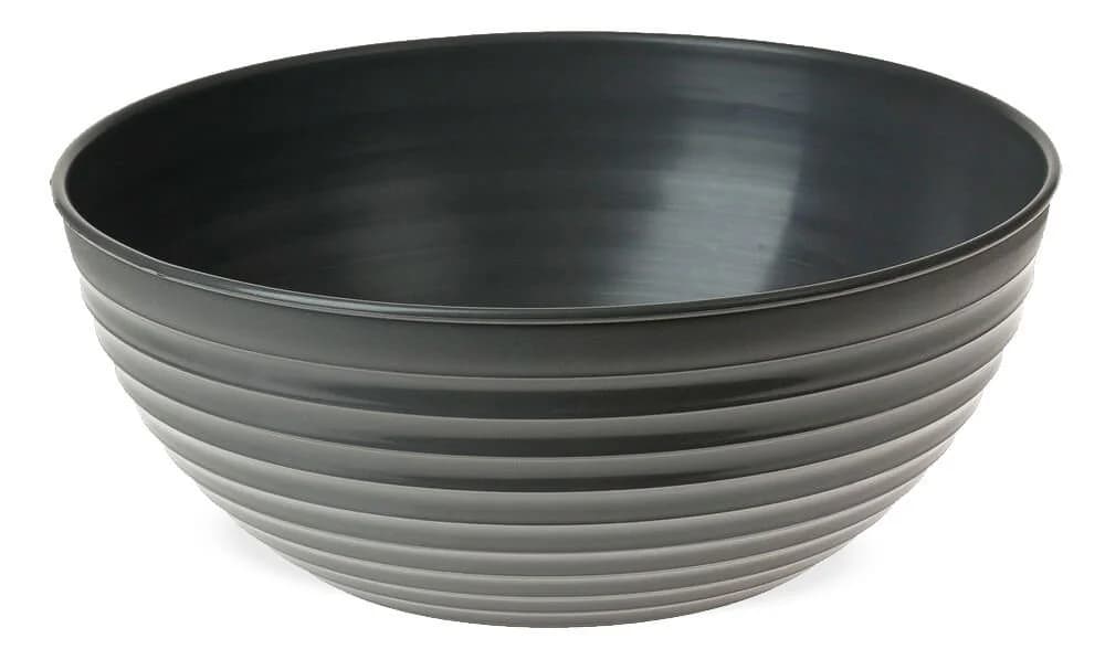 matches21 HOME & HOBBY Blumentopf Pflanzschale 28 cm Dunkelgrau - Bild 2