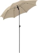 FARE Sonnenschirm Höhenverstellbar Knickvorrichtung UPF 50+ Beige Bild 2