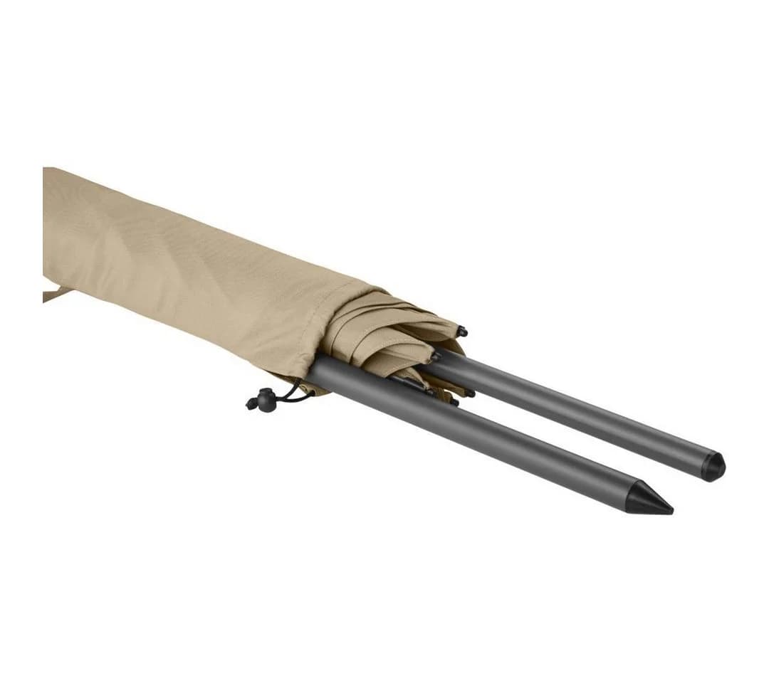 FARE Sonnenschirm Höhenverstellbar Knickvorrichtung UPF 50+ Beige - Bild 3