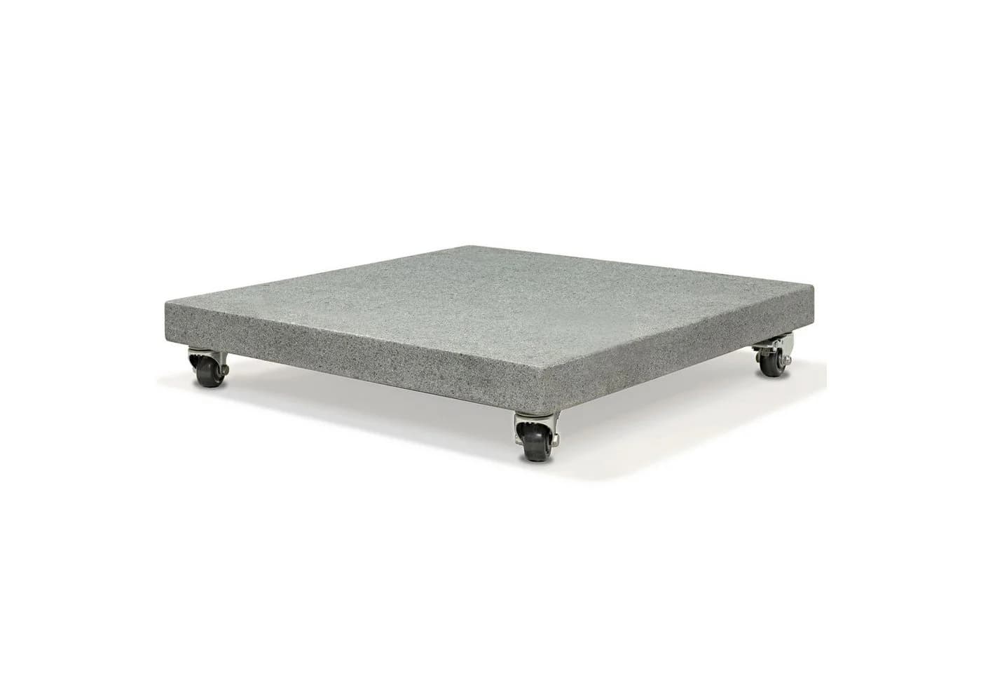 osoltus Granit Schirmständer 120 kg mit Rollen grau - Bild 2