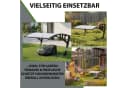 TRUTZHOLM Mähroboter-Garage Schwarz Wetterfest mit UV-Schutz Bild 4