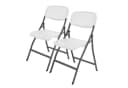TRUTZHOLM Klappstuhl 2er Set Tragkraft 150 kg Ergonomische Sitzform Campingstuhl Bild 2