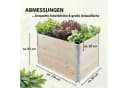 TRUTZHOLM Hochbeet aus Holz 120x80x80 cm Bild 3