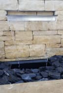 Jürgen Bocker Wasserfall 45 cm Edelstahl matt mit LED Bild 1