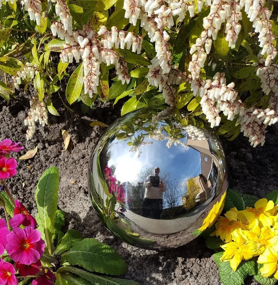 Jürgen Bocker - Gartenambiente Dekokugel Edelstahl poliert 20-75 cm