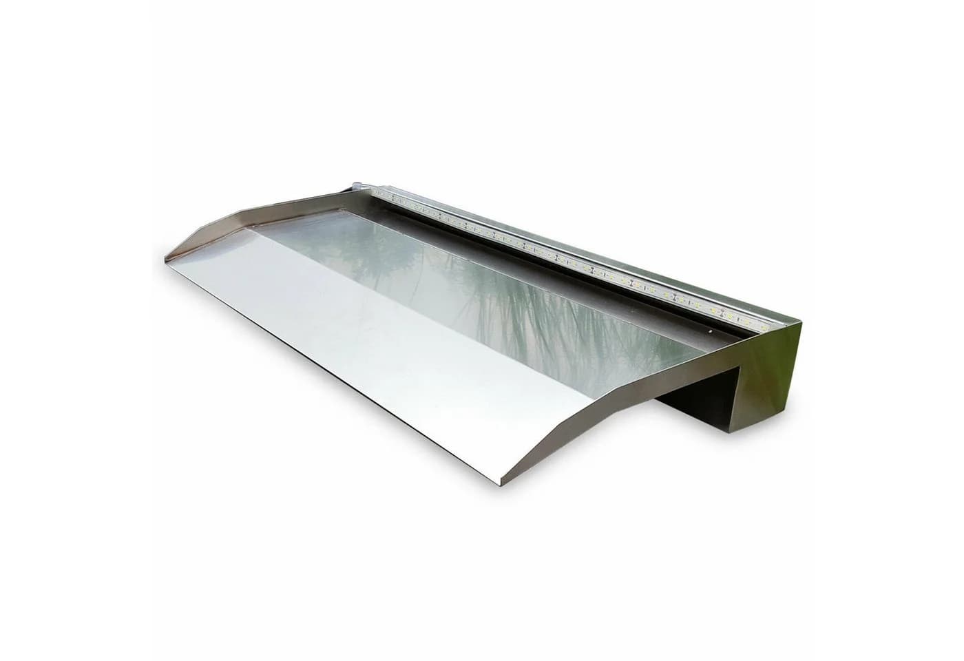 Jürgen Bocker Edelstahl Wasserfall 60 cm mit LED Beleuchtung - Bild 2