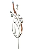 Jürgen Bocker Gartenstecker Skulptur Venedig Edelstahl matt Bild 2