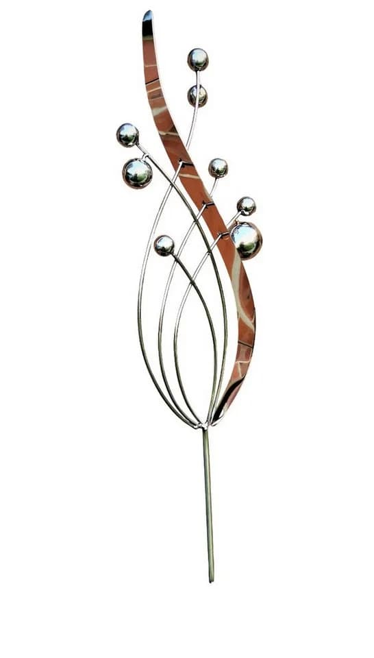 Jürgen Bocker Gartenstecker Skulptur Venedig klein Edelstahl - Bild 2